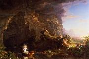 Thomas Cole The Voyage of Life Childhood oil